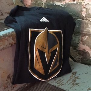 Girls Las Vegas Golden Knights black long sleeve